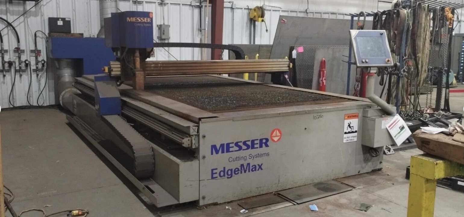 6' X 12'  2014 Messer Edgemax Plasma Cutting System  